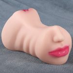 MNN24-FD35-Male Masturbator Adult Sex Toys/Sex Doll, 3D Textured with Sexy Mouth Realistic Vagina Tight Anus - Image 15