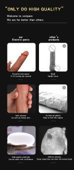 MNN33-016-Thrusting Dildo Licking Vibrator - 10 frequency Vibrating Dildos with 7 Vibration 3 Thrusting and Heating Licking Modes for Anal Clit G-Spot Stimulation, Remote Control Adult Sex Toys for Women - Image 13