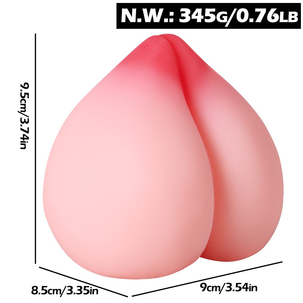 17 MNN24-FD28-Sex Toy with Peach-Shape Pocket Pussy Male Masturbators Male Sex Toys Blowjob Penis Training Toy with Realistic Vagina Textured Penis Stimulator Adult Toys for Men - Image 1