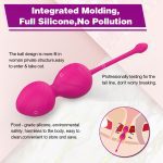 66W-030-Vibrator Kegal Balls/ Egg Powerful G-Spot Vibrator Love Egg Jump Ball Sex Toys Goods For Adults Women(Rose Pink) - Image 5