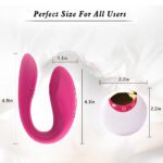 MNN34-GM-ZDB028-Wearable Remote Control Vibrator - Adult Sex Toys for Women Couples Female Sex Toy G Spot Vibrater Clitoral Penisn, Vibrating Dildo Sexual Pleasure Tools for Women - Image 4