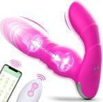 MNN34-GM-HT021-Adult Sex Toys for Women Pleasure - Wearable Thrusting Dildo with App&Remote Control Vibrators ,Adult Toys for Women Sex Toy Public Play