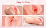 MNN9-MQ107-Male Masturbator with Lifelike Male Face, Mouth & Anal Penis Stimulation, Deep Throat Adult Sex Toys for Men Masturbation - Image 5