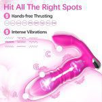 MNN34-GM-HT021-Adult Sex Toys for Women Pleasure - Wearable Thrusting Dildo with App&Remote Control Vibrators ,Adult Toys for Women Sex Toy Public Play - Image 2