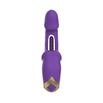 MNN33-001-Dildo Thrusting Vibrator Sex Toys - Vibrators Dildos Women Sex Toy with 7 Flapping & Vibrating & Licking Modes Tongue Toy for Women for Thrusting Dildo Adult Toys Rose Sex Toys - Image 5
