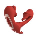 MNN33-010-Wearable Vibrator Rose Sex Toy for Women - Dildos Adult Toys with 9 Licking Biting & 9 Tongue Vibration Modes for Anal Panties, App Remote Control Stimulator Pleasure for Couple Game - Image 4