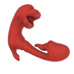 MNN33-010-Wearable Vibrator Rose Sex Toy for Women - Dildos Adult Toys with 9 Licking Biting & 9 Tongue Vibration Modes for Anal Panties, App Remote Control Stimulator Pleasure for Couple Game - Image 7