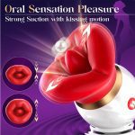 MNN33-071-Sucking Mouth Vibrator Sex Toys For Women,360 degree Tougne Licking - Image 3
