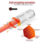 UMP-S10 Reusable Transparent TPE Male masturbation cup Pennis Sleeve - Image 5