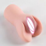 MNN9-MQ120/UMP-022-Male Masturbator 2 in 1 Adult Sex Toy with 3D Tight Vagina & Anus for Men Masturbation, Soft Simulating Realistic Vagina Design Best Wrapped Feeling - Image 6