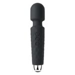 UMP-012 Fast Orgasm| Vibrators for Woman | Sex Toys| G-spot Stimulator| Body Massager| Gifts for Women| 20 Modes & 8 Speeds of Pleasure | Rechargeable Vibrating Dildo Wand Massager (Black)